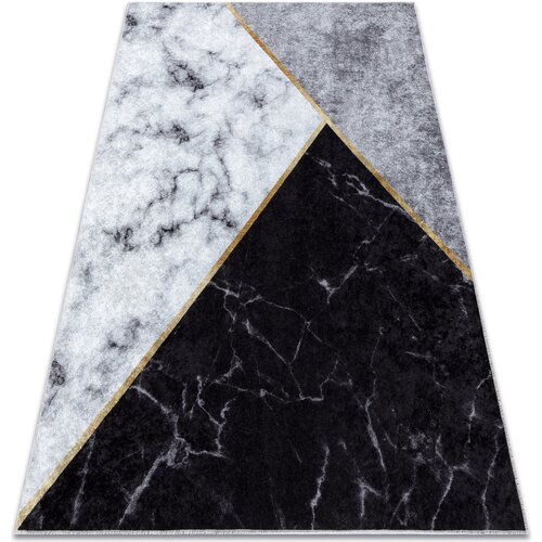RugsX Preproge MIRO 51330.804 pralna preproga Marmor, geometričn 160x220 cm Siva Cene