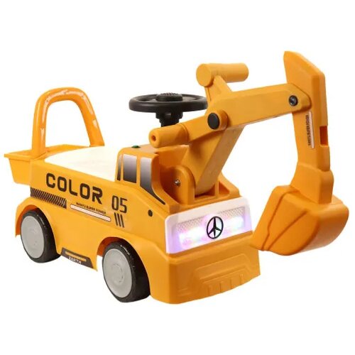 CUTE&COOL- Cute&Cool guralica za decu bager, žuti Cene