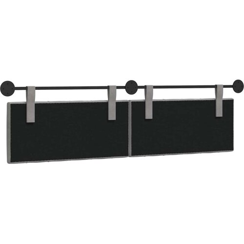  Držeće uzglavlje Zidne Svijetlo siva 190 x 55 x 7 cm Bar&amp;scaron;un - Svjetlosiva 180 cm bez LED Slike