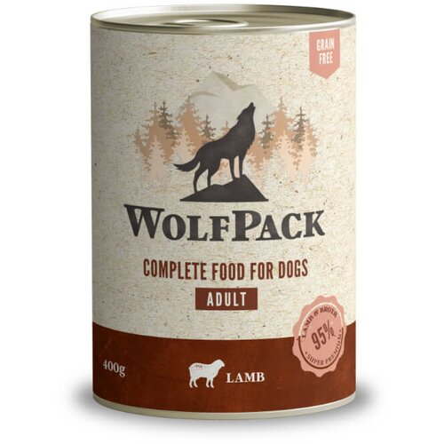 WolfPack Adult - jagnjetina 400 g Cene