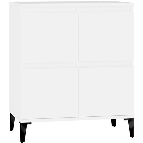 Maison Chic Komoda - Predalnik bela 60x35x70 cm inženirski les, (21716086) Slike