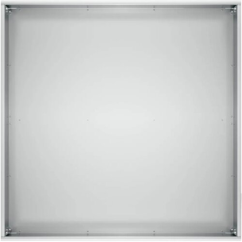  Vrtna saksija 2 kom. Srebrna 40 x 40 x 30 cm Pocinčani čelik - Pocinčani čelik 40 x 40 x 30 cm 2 Slike