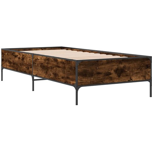  Krevetna konstrukcija Dimni hrast 80 x 200 cm Konstruirano drvo Slike