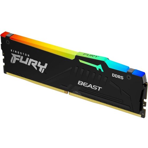 Kingston 16GB 6000MHz DDR5 RGBFury Beast (1x16GB), CL30,EXPO, XMP, 288-pin 16Gbit Cijene