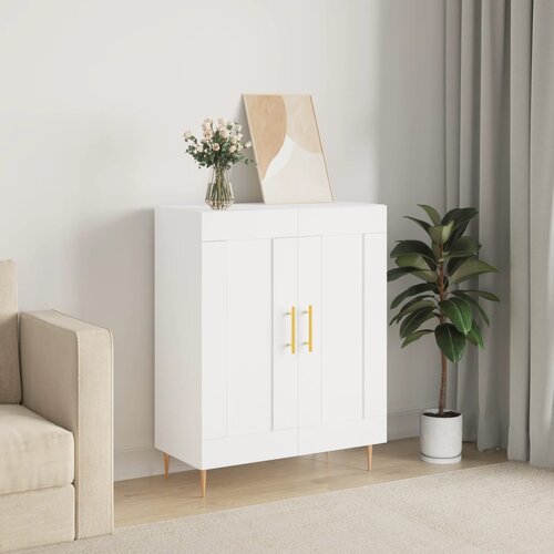 VidaXL Komoda bijela 69 5x34x90 cm od konstruiranog drva Slike