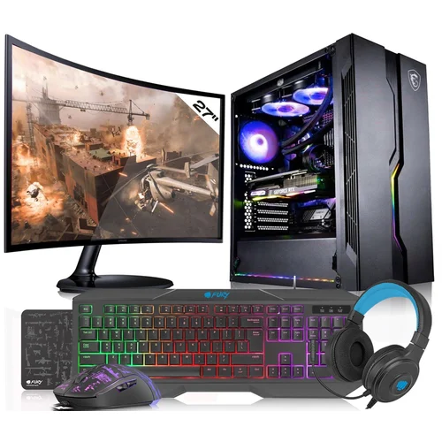 VIST PC Gaming Ryzen 7 5700G - Ram 32GB - RX VEGA8 - SSD 1TB M.2 - LCD 27 - W11, (21223212)