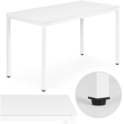 Modern Home stol za kuhinju i blagovaonicu za 4&ndash;5 osoba / računalni stol 120 &times; 60 cm &ndash; bijeli Cijene