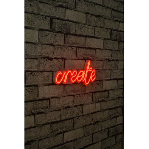 Wallity Dekorativno LED osvetljenje Create, Crveno Cene