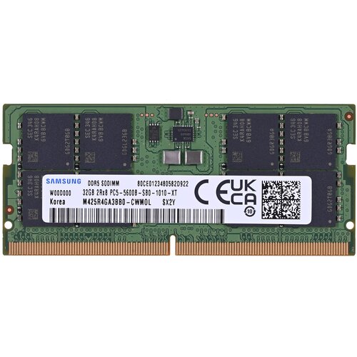 Samsung SO-DIMM 32GB DDR5 2Rx8 5600MHz PC5-44800 M425R4GA3BB0-CWM Cijene