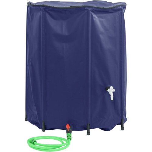 vidaXL Rezervoar za vodo s pipo zložljiv 1250 L PVC Cene