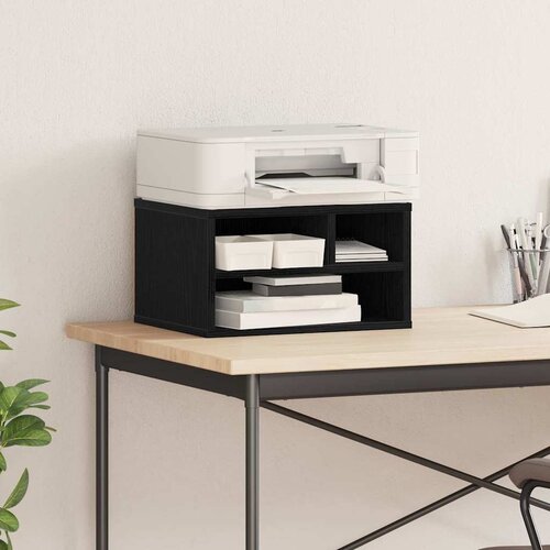  Držač za printer Crni hrast 40 x 32 x 22,5 cm Konstruirano drvo Cijene