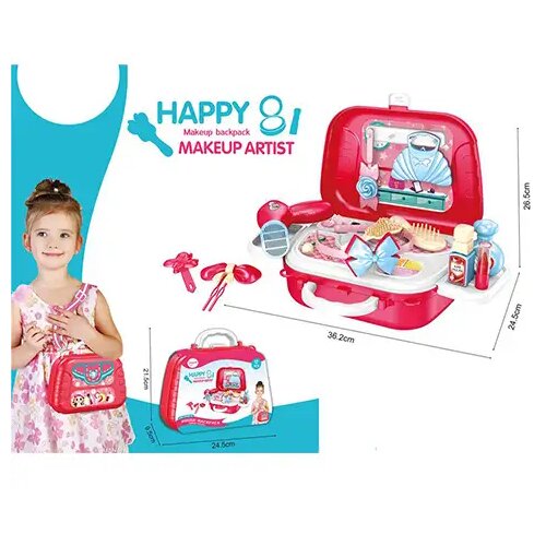 Magic Toys Crveni set za male frizerke 17kom Cene