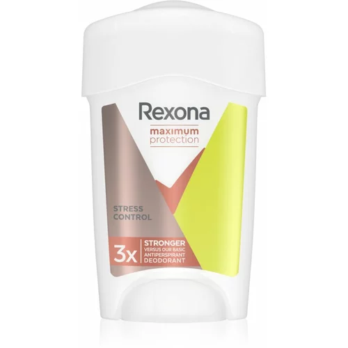 Rexona Maximum Protection Stress Control kremasti antiperspirant 48 ur 45 ml