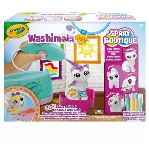 Crayola Crayola: Washimals Salon za kućne ljubimce s raspršivačem boje Cene