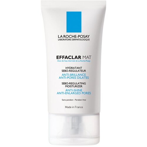La Roche Posay Effaclar Mat Sebo-Controlling Moisturizer matirajoča in vlažilna krema za občutljivo, mastno in aknasto kožo 40 ml za ženske Cene