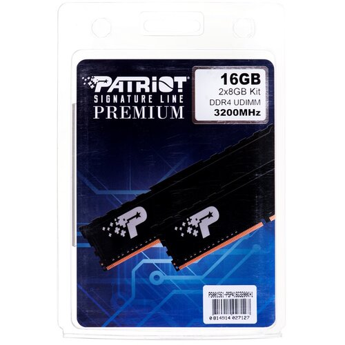 Patriot Memory Signature Premium PSP416G2666KH1 memory module 16 GB 2 x 8 GB DDR 3200 MHz Slike