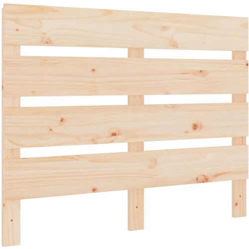 Maison Chic posteljno vzglavje - vzglavna omarica - nočna omarica 100x3x80 cm trdna borovina, (21704445) Slike