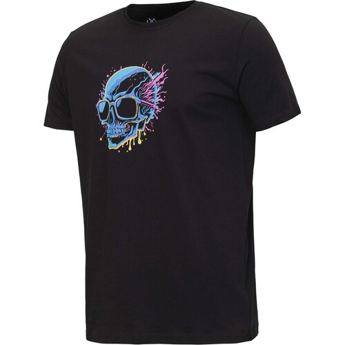 BRILLE Muška majica kratkih rukava Cool Skull, Crna Slike