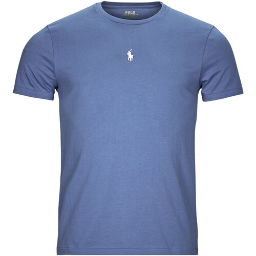 Polo Ralph Lauren Majice s kratkimi rokavi SSCNCMSLM1-SHORT SLEEVE-T-SHIRT Modra Slike
