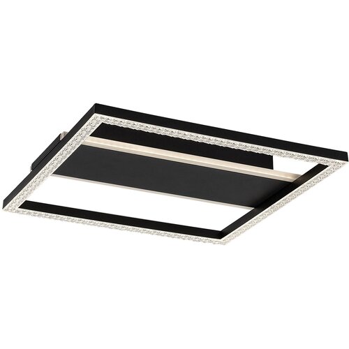 Rabalux luster Donya, LED, 24W, 4000K, 33x33cm, Crni Cene