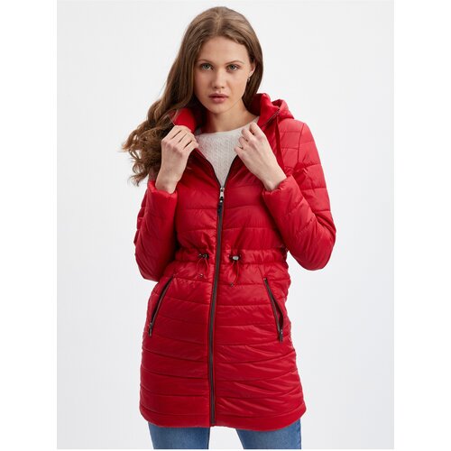 Orsay Red Ladies Quilted Coat - Women Cijene