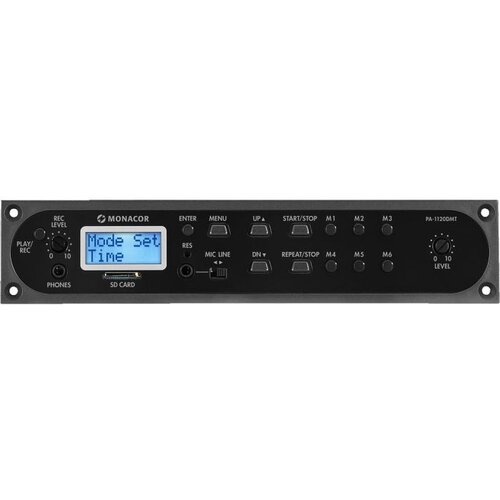 Monacor PA-1120DMT Modul Timer, Digital mesage, enota za predposneta sporočila - - Audio-Kondric Cene