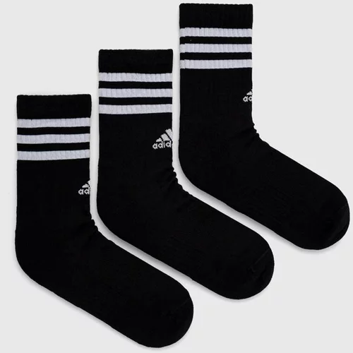 Adidas Čarape 3-pack boja: crna