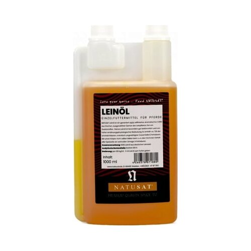 NATUSAT Laneno olje Premium - 1.000 ml Slike