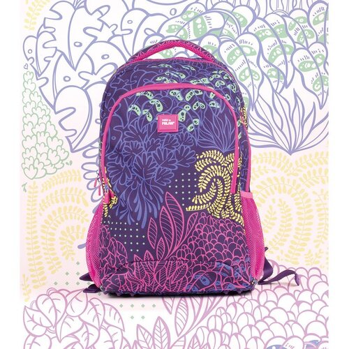 MILAN Ruksak 2 zipa Fireflies lila Netto Cene