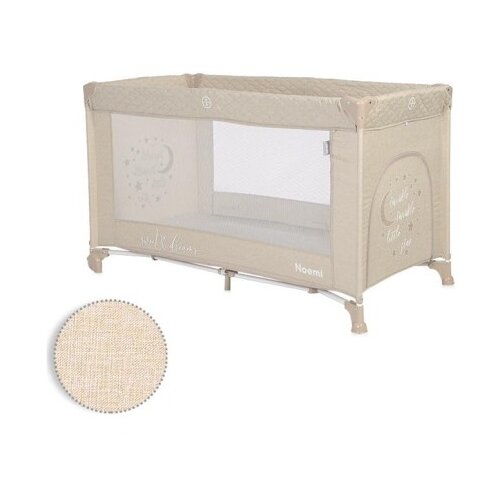 Lorelli prenosivi krevet noemi 1 nivo - fog beige star ( 10080542217 ) Cene