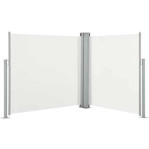 vidaXL Zložljiva stranska tenda krem 120x600 cm Cene