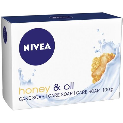 Nivea Kremasti sapun Med i ulje 100g Slike