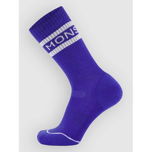 Mons Royale Signature Merino Crew Socks blue dusk Slike
