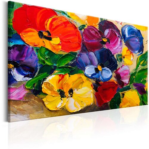  Slika - Spring Pansies 60x40 Cijene