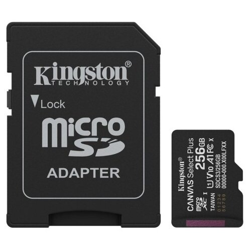 Kingston Canvas Select Plus microSD 256GB Class10 UHS-I SD adapter SDCS3/256GB spominska kartica Cene