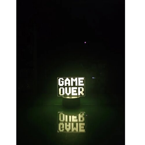  Gaming Dekorativna Lampa Game Over JQ-AL306 Cene