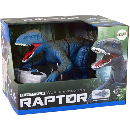  na daljinsko upravljanje Velociraptor - plavi Slike