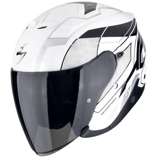 Scorpion kaciga Exo-z1 vue white-black-silver Cene