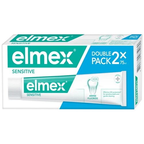 Elmex Pasta za zube, Sensitive, 2 x 75 ml Slike