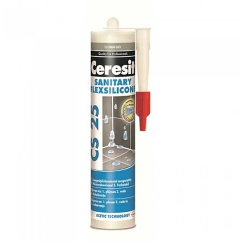 Ceresit sanitarni silikon sivi 280 Slike
