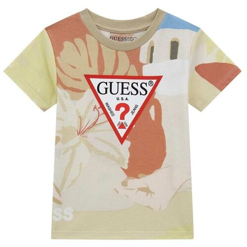 Guess T SHIRT Vi&amp;scaron;ebojna Slike