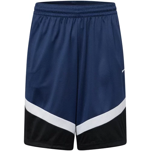 Nike Sportske hlače mornarsko plava / crna / bijela
