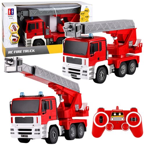  Fire Truck with 660° Rotating Boom, Remote Controlled RC 1:20 Cene