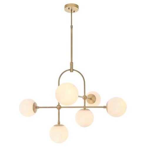  Endon 90842 - Luster na &scaron;tapu 6xE14/7W/230V mesing/bela Cene
