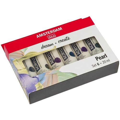  Set akrilnih boja AMSTERDAM dream and create Pearl 6 x 20 ml Cijene