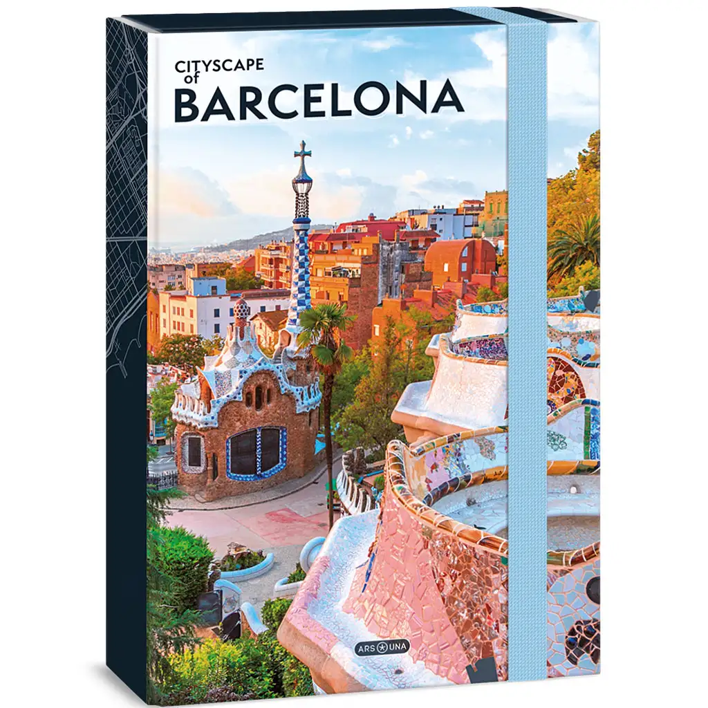 Ars Una cityscape-barcelona A/4 kutija za bilježnice Cijene