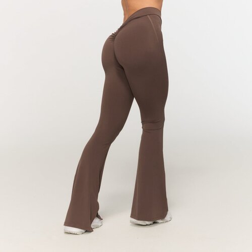 GymBeam Women&lsquo;s Fierce V-back Pants Cappuccino XXL Cene