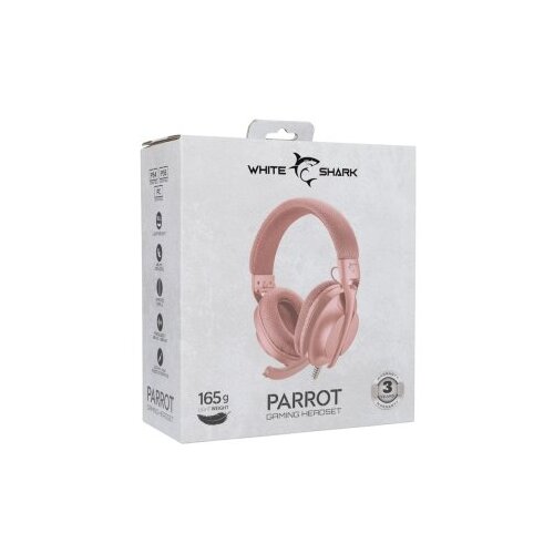 White Shark WS GH 2440 PARROT Pink Headset Cene