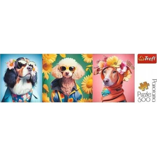 Trefl 29517 puzzle Sestavljanka 500 kos Živali Cene