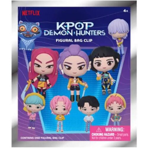 Monogram Int. Privezak Monogram - K-POP Demon Hunters - 3D Foam Bag Clips Slike